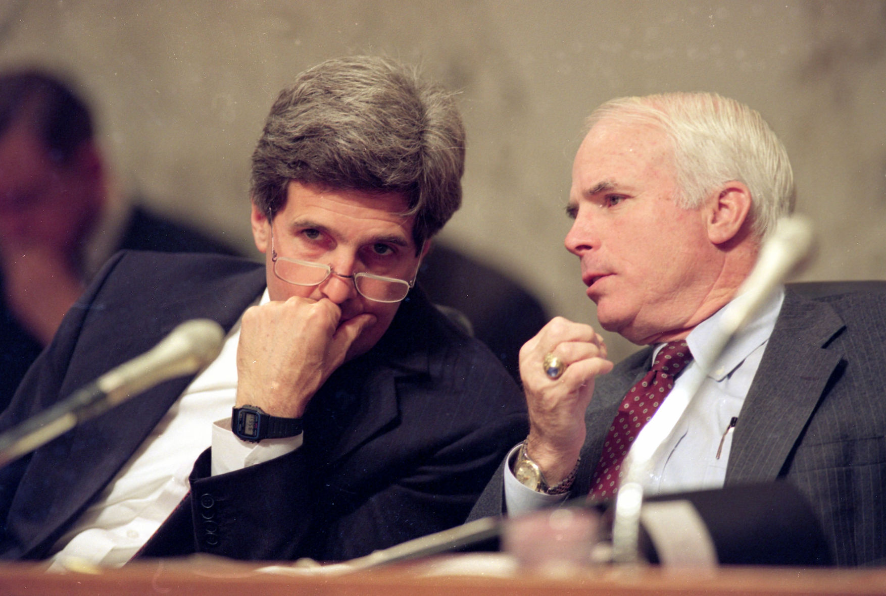 1992: John Kerry, John McCain